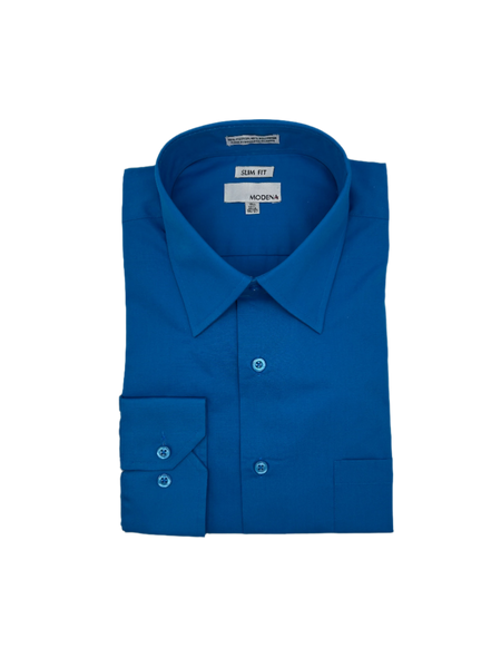Modena Men's Slim Fit Dress Shirt