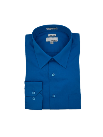 Modena Men's Slim Fit Dress Shirt