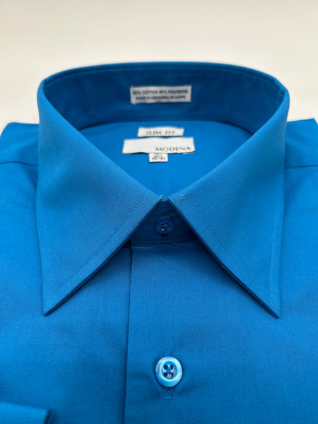 Modena Men's Slim Fit Dress Shirt