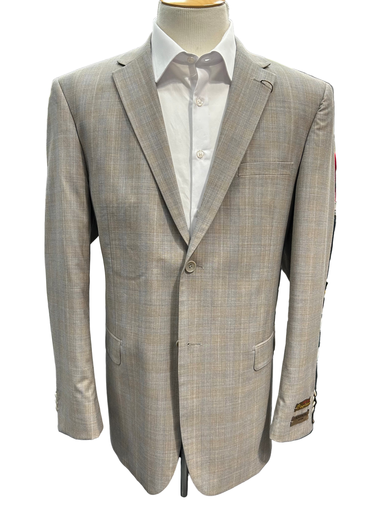 Pronto Moda Wheat 2-piece Wool Suit