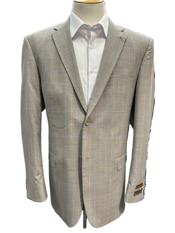 Pronto Moda Wheat 2-piece Wool Suit
