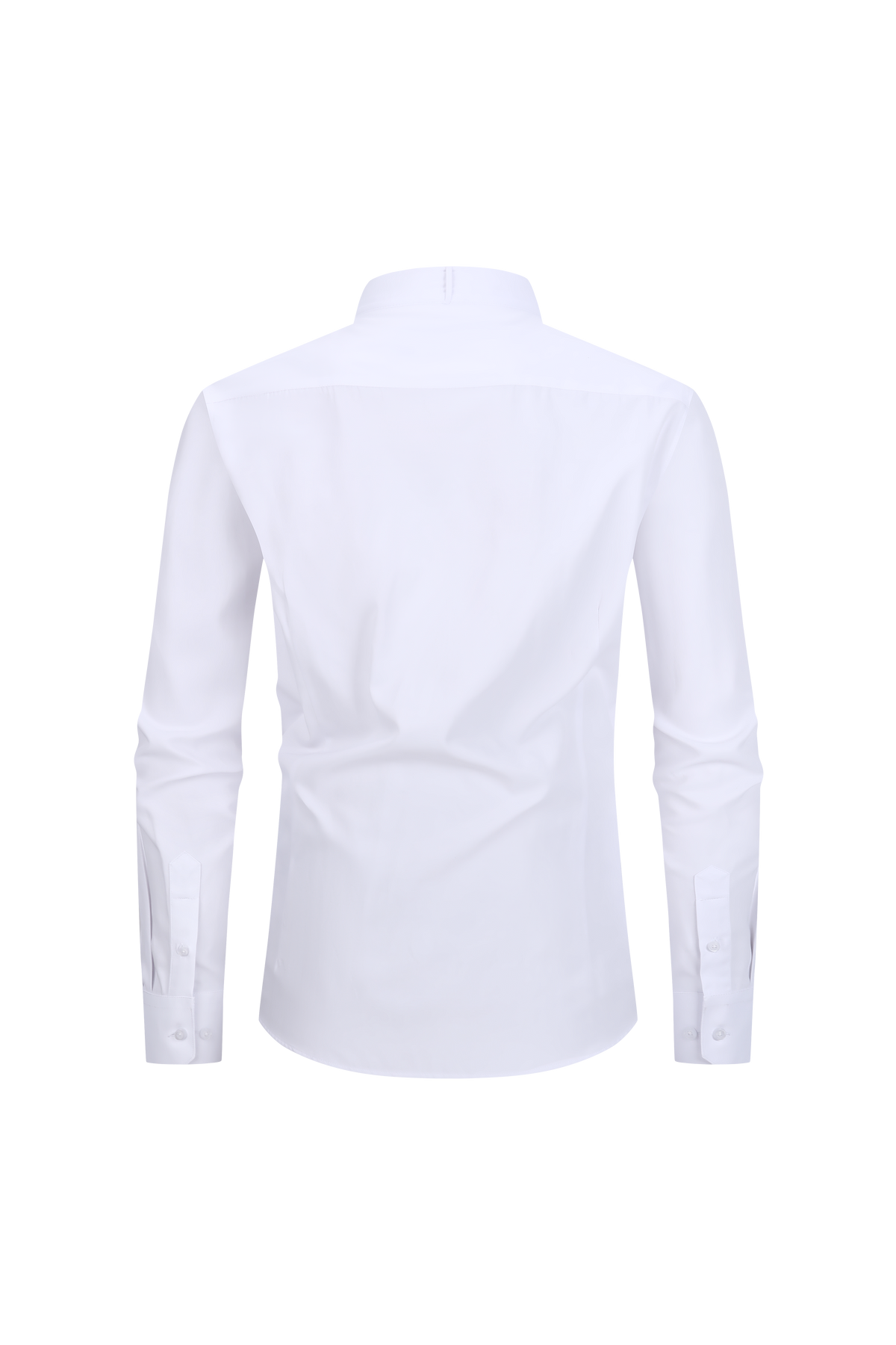 JOFELLI Men's Dress Shirt Convertible Tuxedo and Regular Stud,Cufflinks and Black Bowtie Included Non See Through